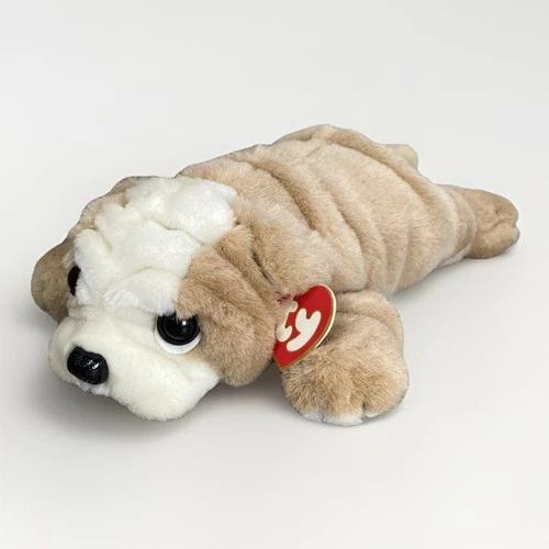 Ty Beanie Classic Churchill Bulldog Plush Wrinkles Stuffed Animal Vtg 1995 12”
