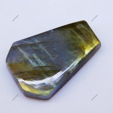17.40 Ct Madagascar Natural Fire Labradorite Certified Untreated Gemstone