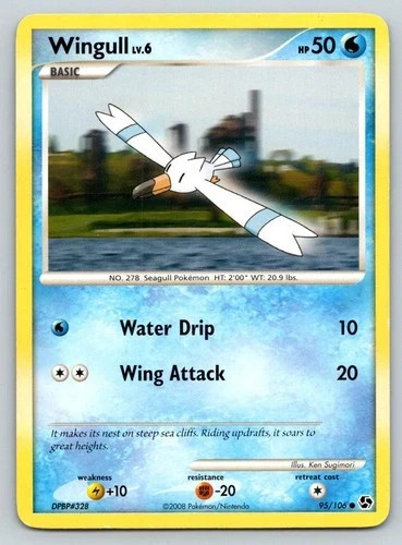 Wingull Pokemon Great Encounters card 95/106