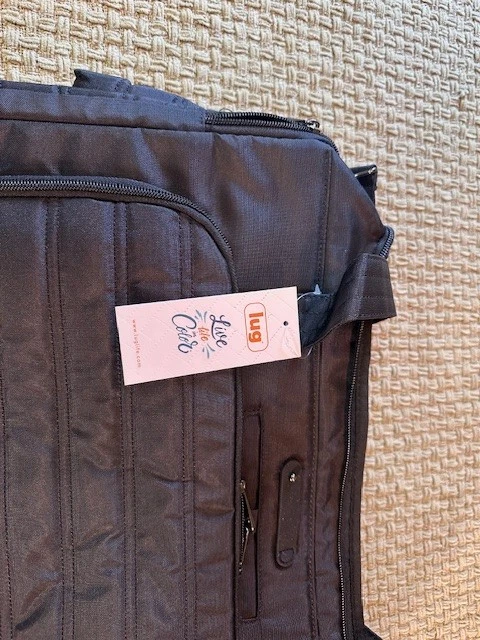 Lug Oversized Weekender Bag - Black - Trolley Duffel - With Tags NEVER USED - Image 2 of 4