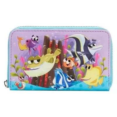 Loungefly Disney Pixar Finding Nemo Fish Tank Zip Around Wallet