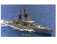 USS Gridley CG21  Refrigerator / Tool Box / L...