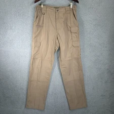 511 Tactical Pants Mens 34x34 Beige Cargo Combat Utility Workwear Pockets Cotton
