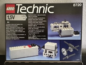 LEGO TECHNIC: 9V Motor Set (8720) IOB w/Sealed Bags