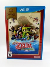 Zelda Wind Waker HD Nintendo Selects Wii U CIB Complete In Box TESTED Clean Mint