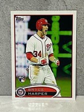 2012 Topps #661 Bryce Harper (Yelling, Factory Set Issue)