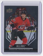 2022-23 Upper Deck Allure Black Rainbow Sebastian Aho Carolina Hurricanes #33