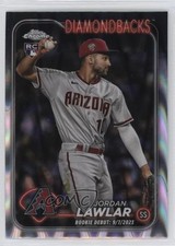 2024 Topps Chrome Update Rookie Debut RayWave Refractor Jordan Lawlar #USC51 9e1