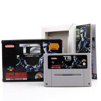 Super Nintendo Spiel: T2 Terminator 2 Judgment Day - SNES OVP CIB (PAL NOE)