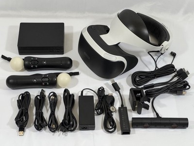 Sony PSVR V2 CUH-ZVR2 Headset Bundle | 2 Move Controllers | Camera | PS5 Adapter