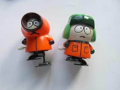 1997 SOUTH PARK Street Players KENNY KYLE WIND UP 2.25'' Figure 