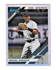 2019 Donruss Career Stat Line Variations #129 Miguel Andujar New York Yankees