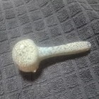4” Yellow Green Matalic Shimmer Glass Tobacco Smoking Pipe NEW — photo 4