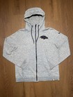 Nike NFL Baltimore Ravens On Field Full Zip Grau Sweatshirt Hoodie Jacke Herren M