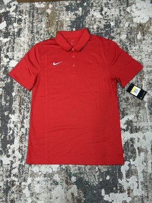 Nike Dri-FIT Franchise Polo Shirt - University Red CI4470-657 Mens Sizes S-XXL