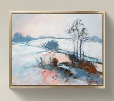 Original Impressionist Painting on 14x11 inch Canvas - Signed by the Artist