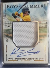 2025 Boys Of Summer Konnor Griffin Jumbo Patch OnCard Autograph Auto /99 JMS-KG