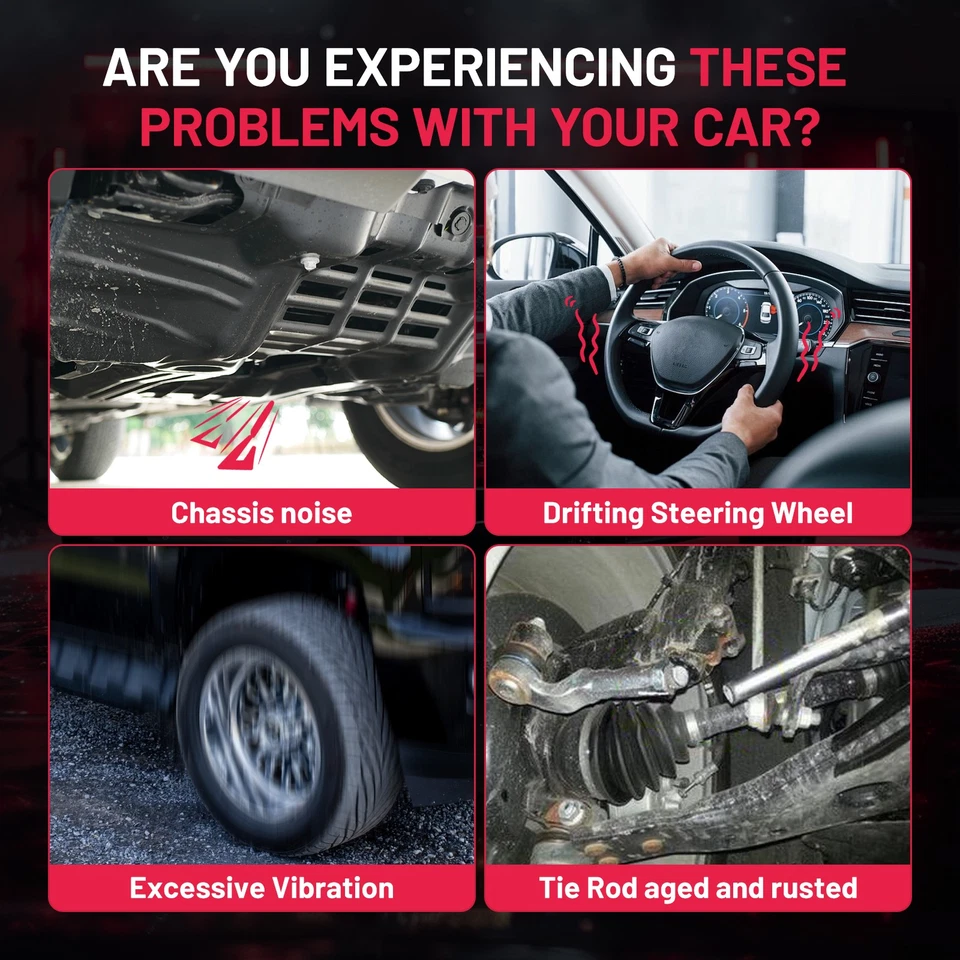 Front Outer Tie Rod End Compatible with 1997-2001 CR-V Insight ES3331 ES3332 Foto 4 de 4