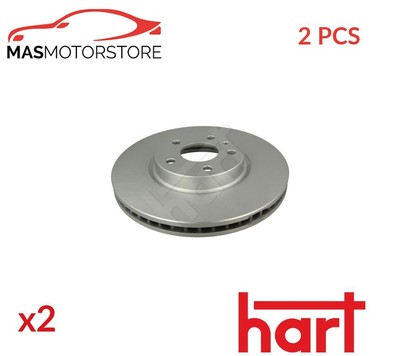 BREMSSCHEIBEN SATZ PAAR VORNE HART 260 564 2PCS H NEU OE QUALITÄT