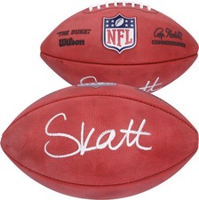 Cam Skattebo New York Giants Autographed Duke Full Color Football