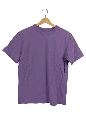 UNIQLO U T-Shirt Homme Violet Basic Coton Casual (INT S) - Photo 1/2