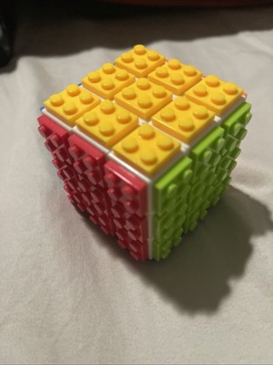 A Lego 3 X 3 Lego Rubik s Cube, Please Note That This Is Not Real Lego