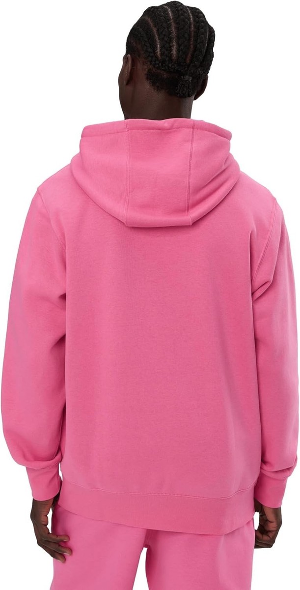 NWT Men XL Nike Pink Sportswear Club Fleece Hoodie FN3859-684