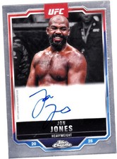 Jon Jones 2025 Topps Chrome UFC Auto