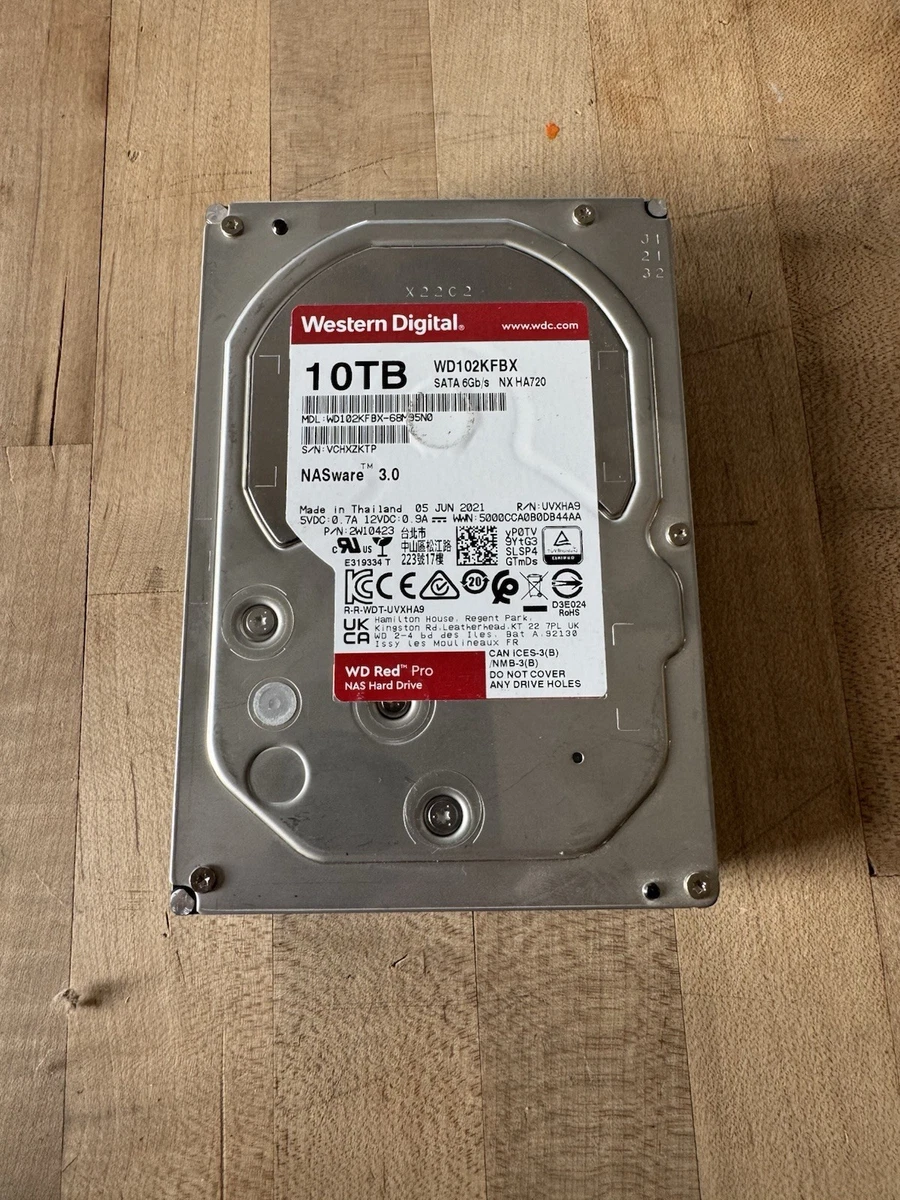 Western Digital SATA III 10 TB Internal Hard Disk Drives for sale