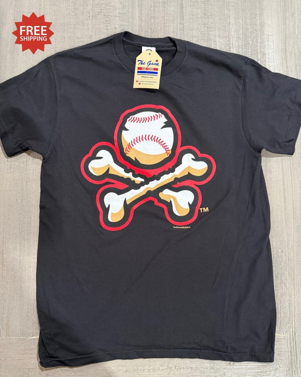 El Paso Chihuahuas Minor League Baseball Black T-Shirt Sz M by The Game  NWT