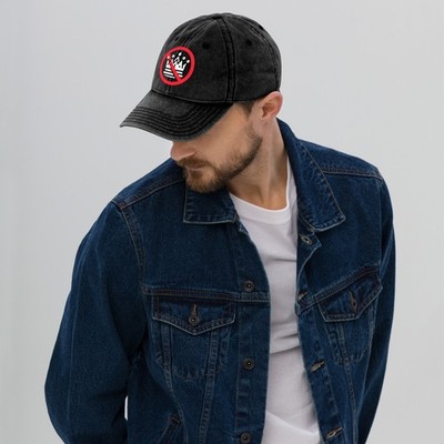 No kings Day Abolish The Monarchy Vintage Cotton Twill Cap
