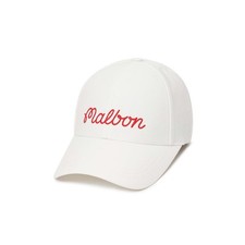 Genuine Malbon Golf Side Panel Ball Marker Ball Cap OFF WHITE MAN 