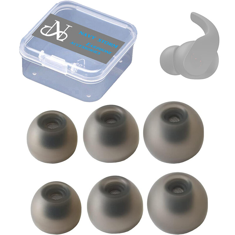 Silicone Ear Tips for Beats Fit Pro/Studio Buds Eartips Earbuds with Dust Filter