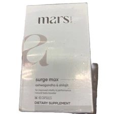 mars by GHC Natural Sea Moss Caps: Powered with Ashwagandha and Black Seed 60ct