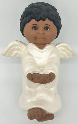 Cabbage Patch Boy Angel~African American Shelf Sitter~1985 SCIOTO Ceramic Mold