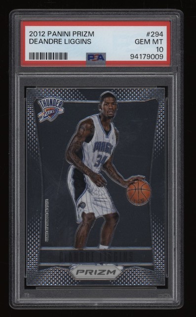 2012-13 DeAndre Liggins PSA 10 Panini Prizm Rookie Rc #294 *NICE* Low POP21