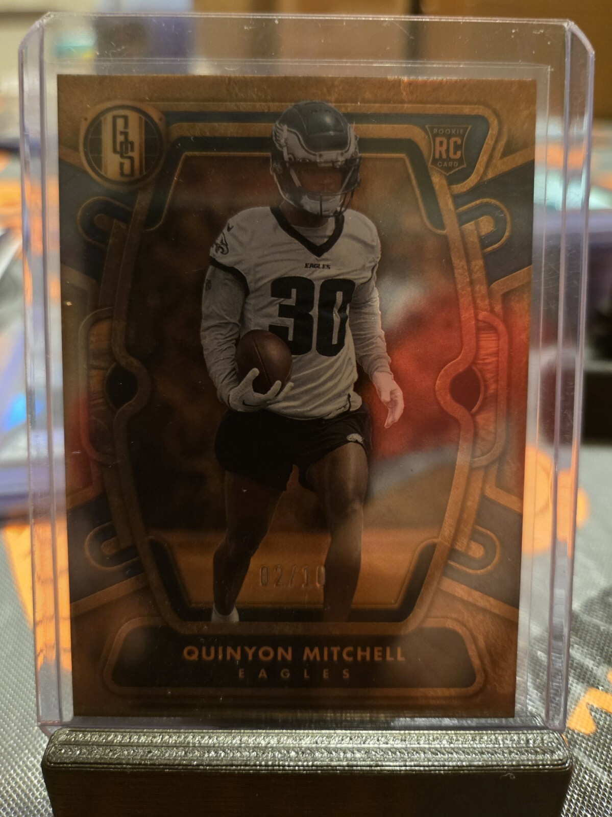 2024 Panini Gold Standard Sapphire #119 Quinyon Mitchell 02/10