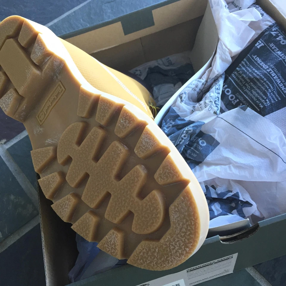 NUEVO EN CAJA NUEVO Timberland Helcor 6"" Pulgadas Premium Original Botas Impermeables 11.5 Foto 2 de 4