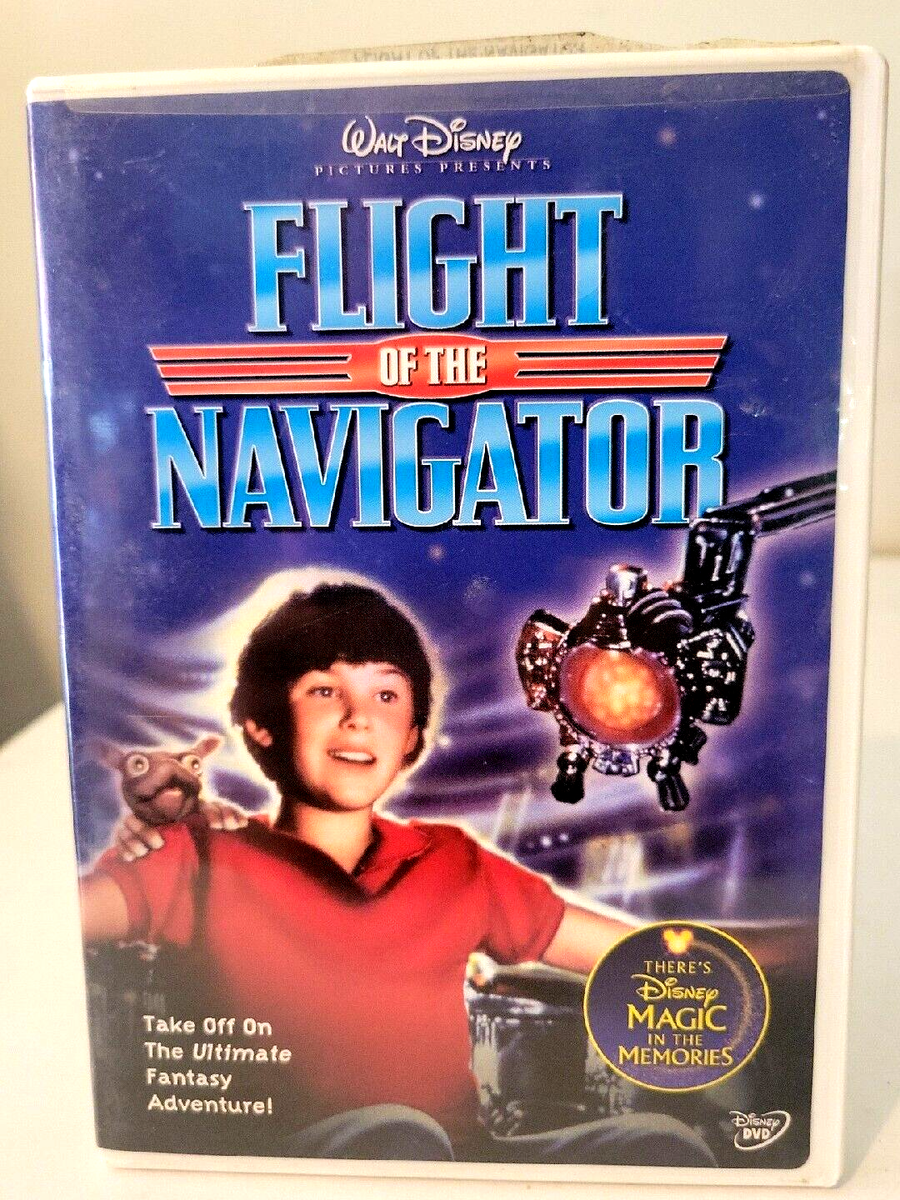 Flight of the Navigator (DVD, 1986) Joey Cramer Disney Free Ship
