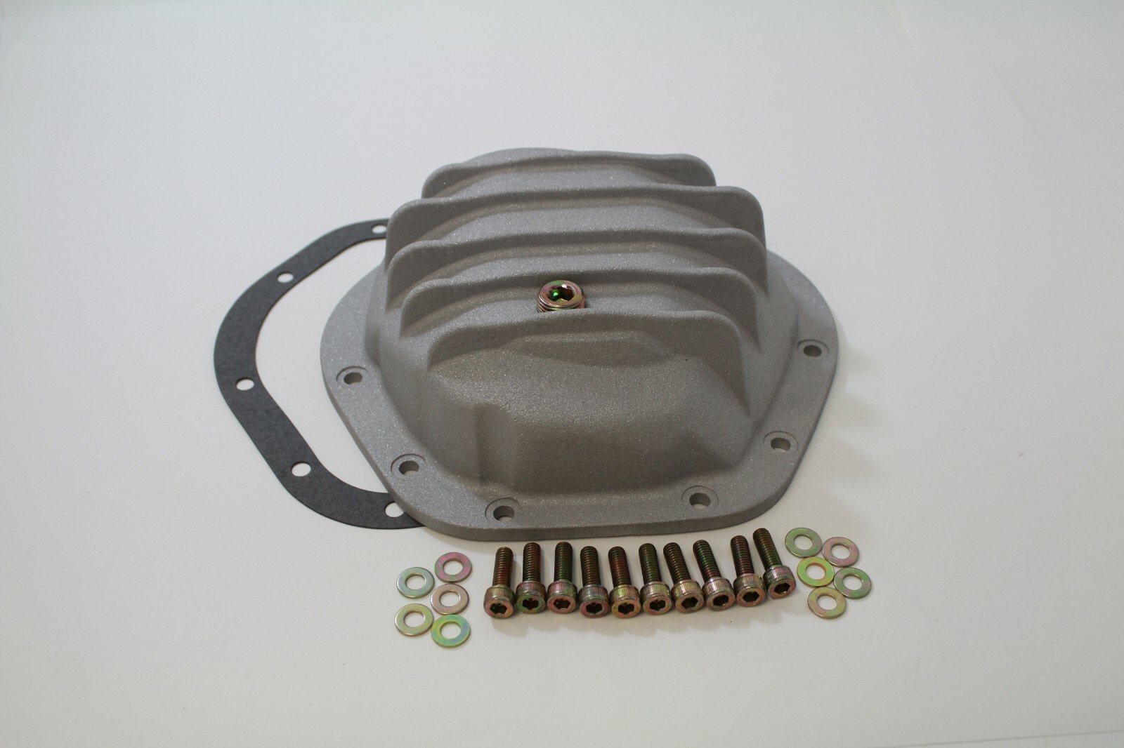 Dana 44 Differential Cover Kit 10 Bolt Chevy GM Ford Dodge Alum Satin