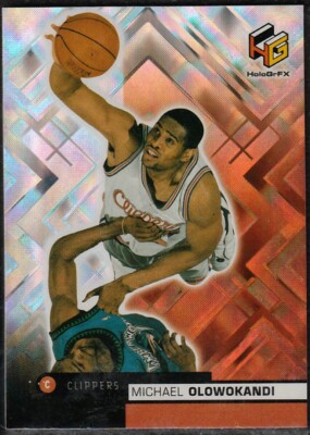 1999-00 Upper Deck HoloGrFX - AuSOME #25 AU Michael Olowokandi | eBay