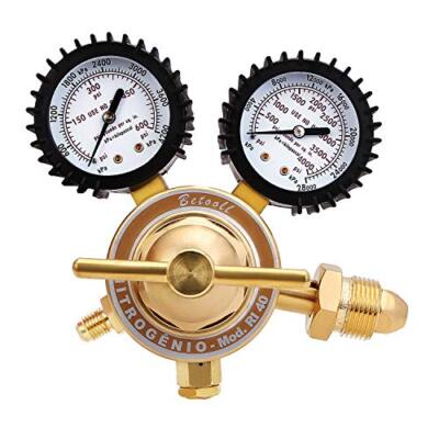 #ad #ad Nitrogen Regulator with 0 600 PSI Delivery Pressure Equipment Brass Inlet Out... $50.10