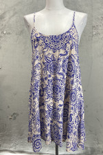 Free People Floral Dress Blue floral size XS Hippie Boho