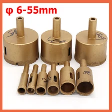 Brazing Diamond Hole Saw Drill Bit 6-55mm for Marble Granite Glass Ceramic Tile
