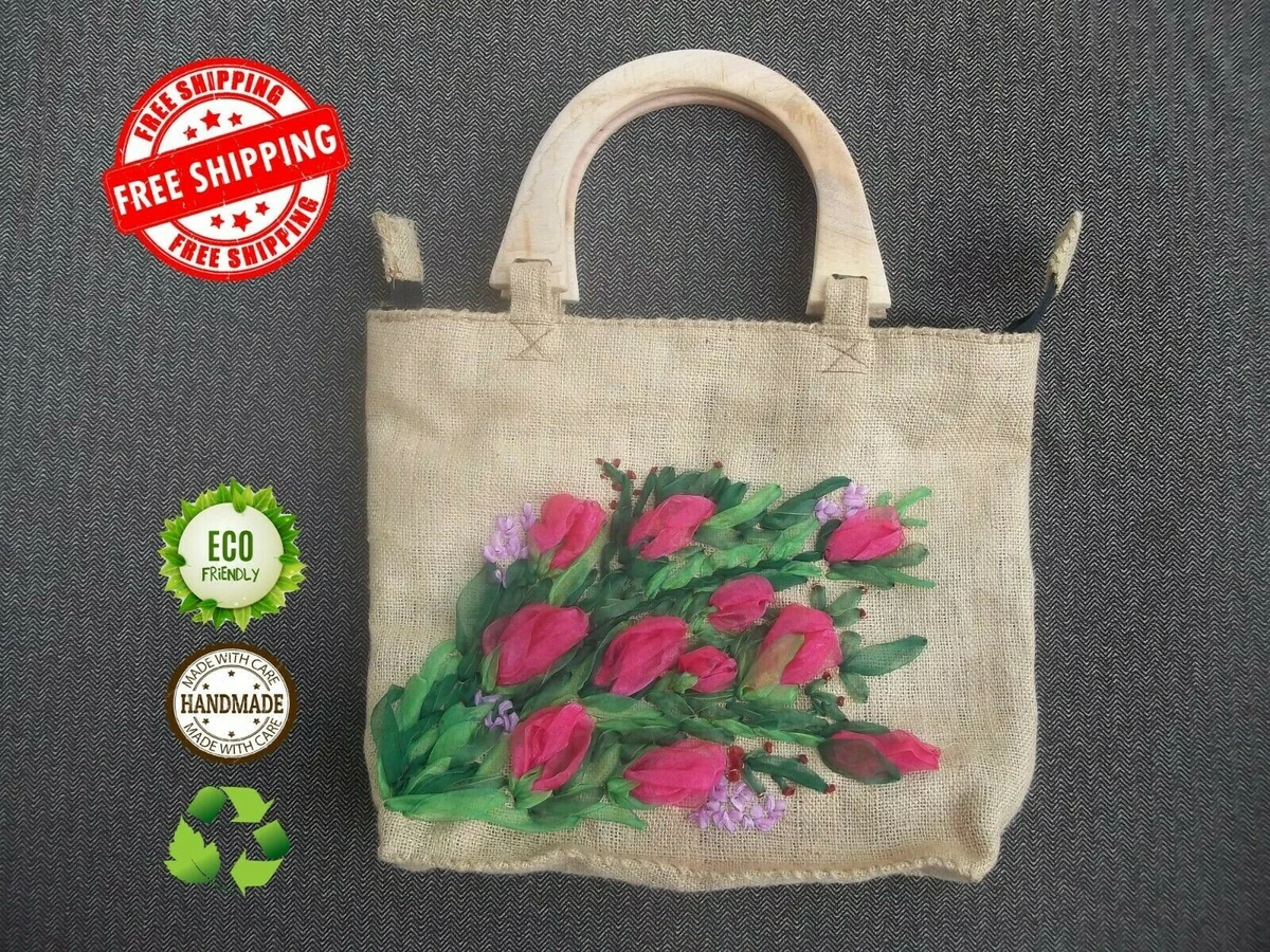 Jute bag online embroidery design