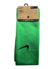 Nike Strike Soccer Knee High Socks FQ8253-329 Green White Men  s Size 6-8 Medium