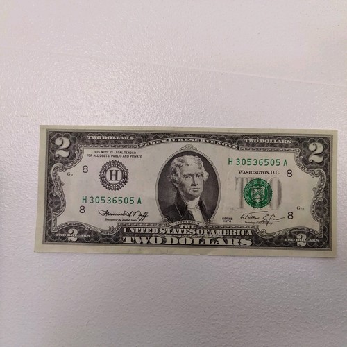1963 B one dollar note 1988 $5 bill 1976 two dollar banknote 1957 $1 1981 - Picture 8 of 14