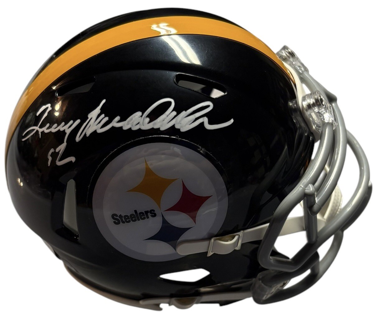 Terry Bradshaw Autographed Signed Pittsburgh Steelers Speed Mini Helmet Beckett Certified 