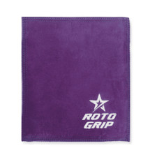 Roto Grip Bowling Shammy Purple Leather Oil Removing Pad