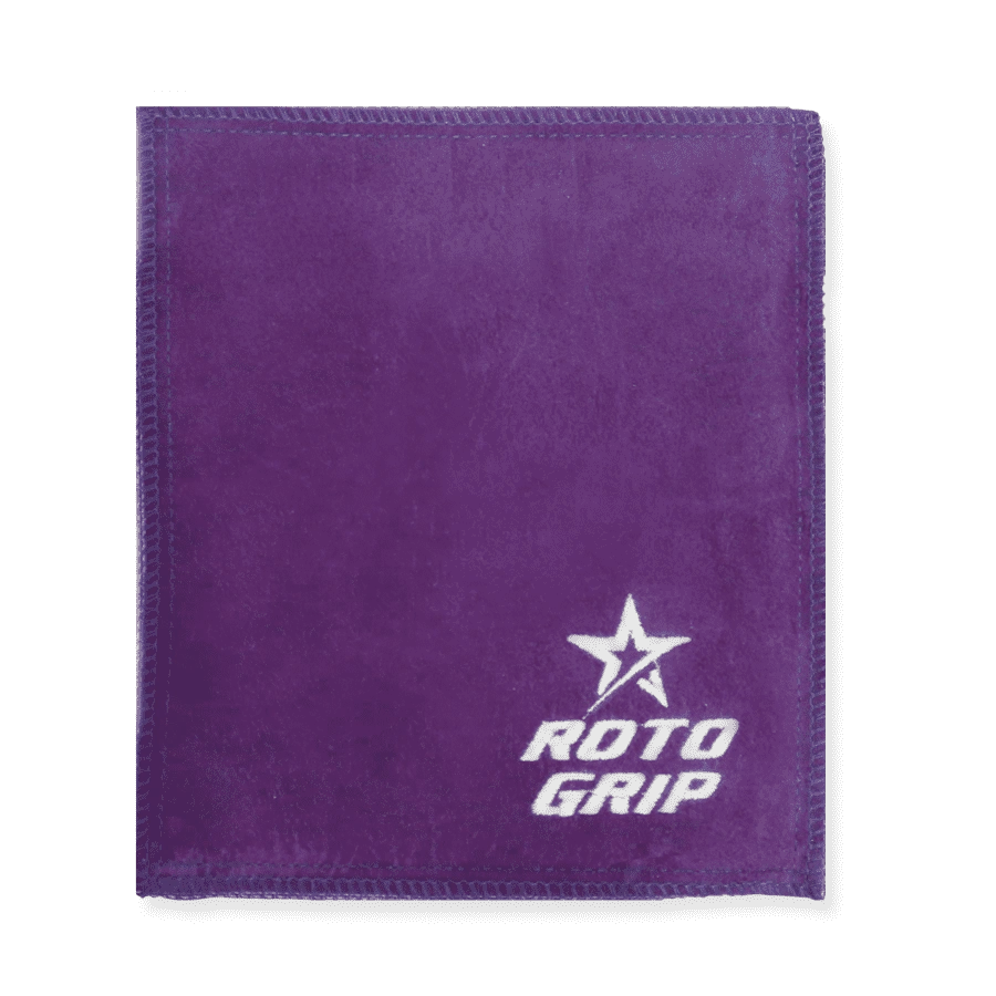 Roto Grip Bowling Shammy Purple Leather Oil Removing Pad